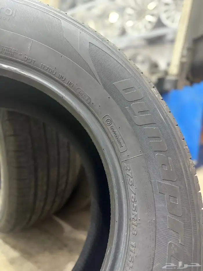 275 65 18 كفرات هانكوك شبةجددت24 وكالةسكويا واكسبديشن وسيرى 6