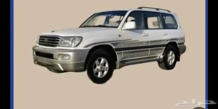 خط لاندكروزر 2002مع علامات4500 0