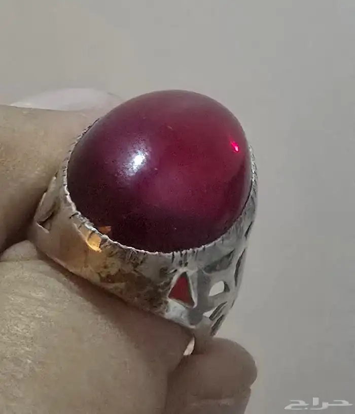 للبيع خاتم ياقوت افريقي 6