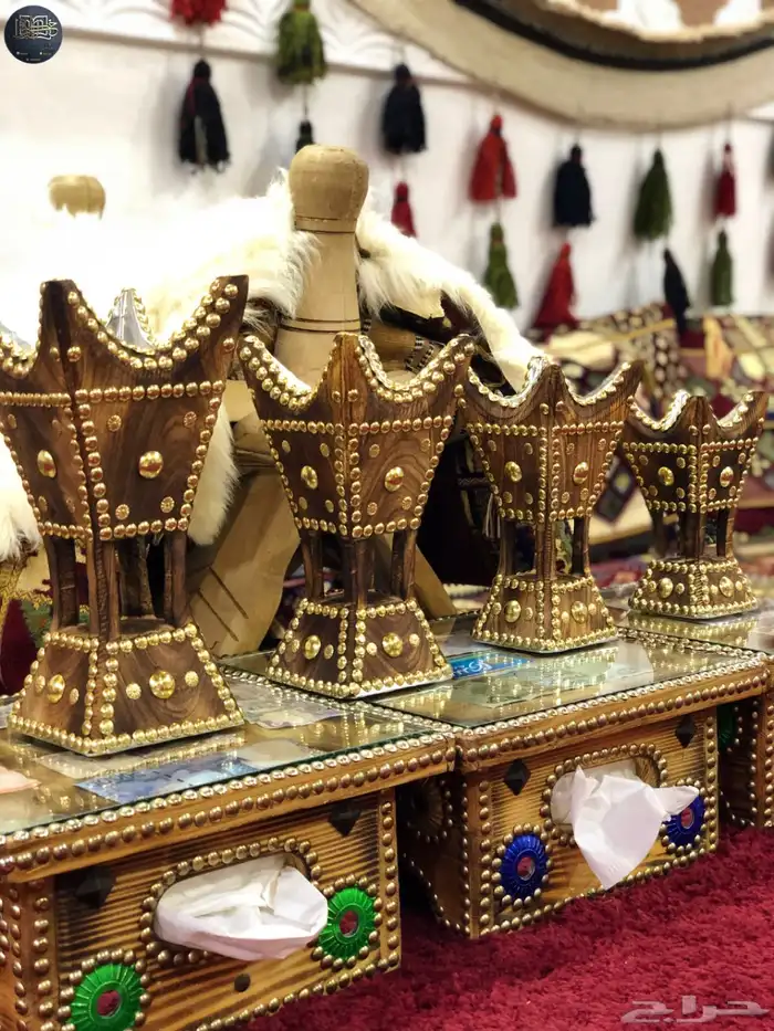 مباخر حائلية من خشب الاثل نحت يدوي 5