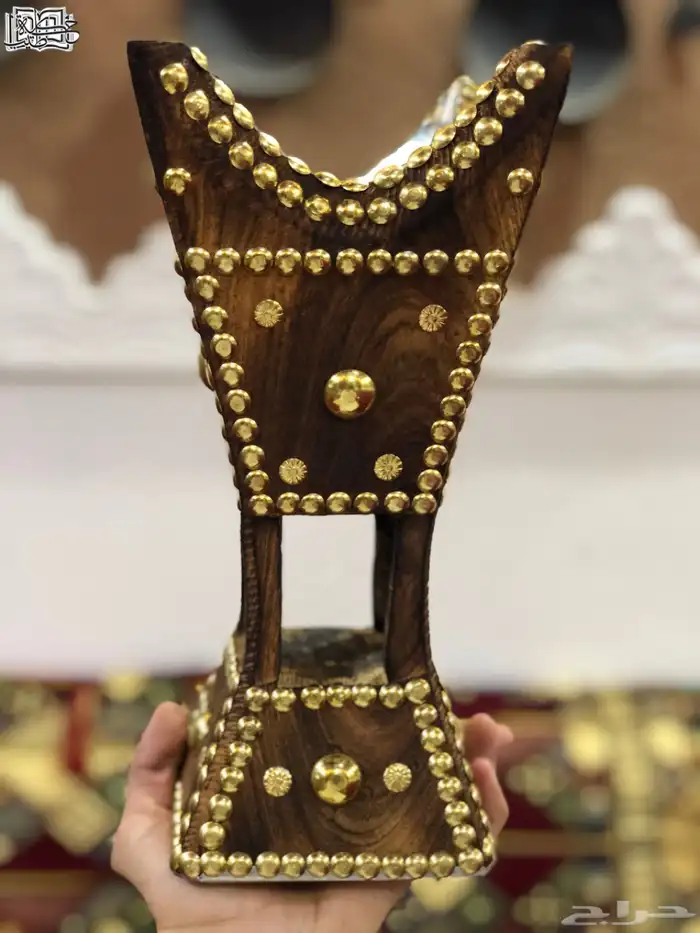 مباخر حائلية من خشب الاثل نحت يدوي 6