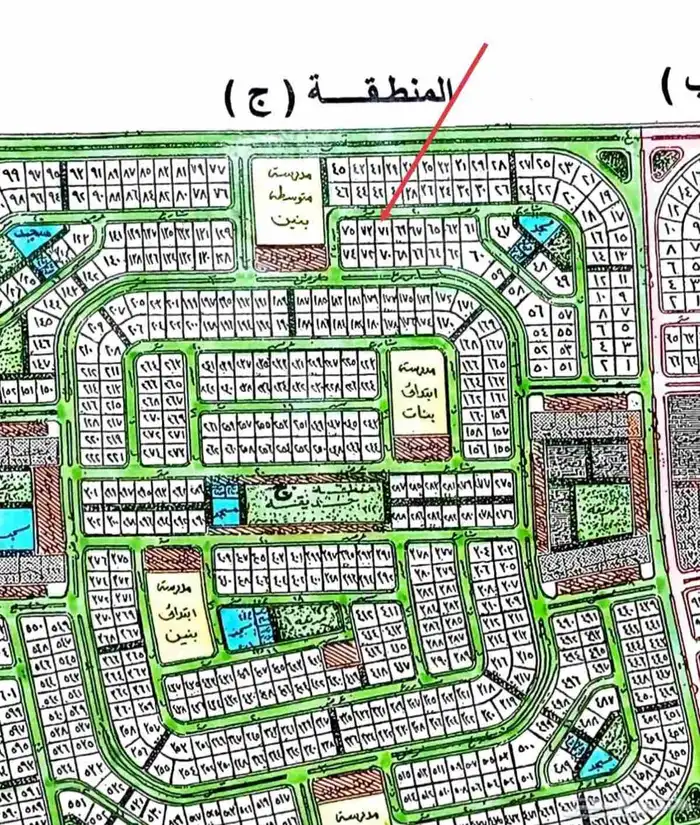 للبيع نص ارض مخطط الكوثر موقع ممتاز 0