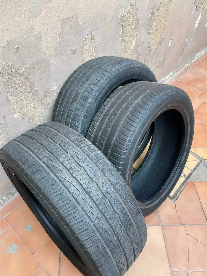 كفرات مقاس 285 45 22 مقاس الجنط 22 نص عمر تركب على الجموس 0