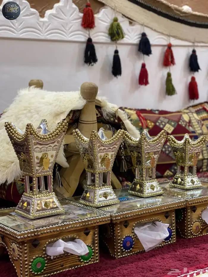 مباخر حائلية من خشب الاثل نحت يدوي 7