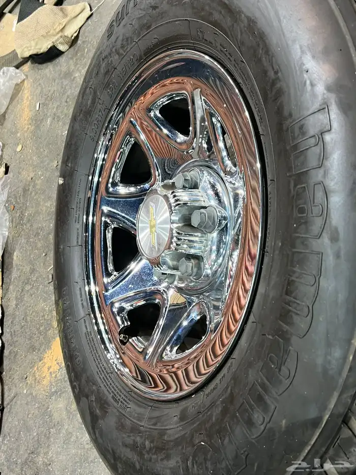 كفرات شاهين هامان مع جنوط ديازل اصلي جمس سيرا مقاس 17 27