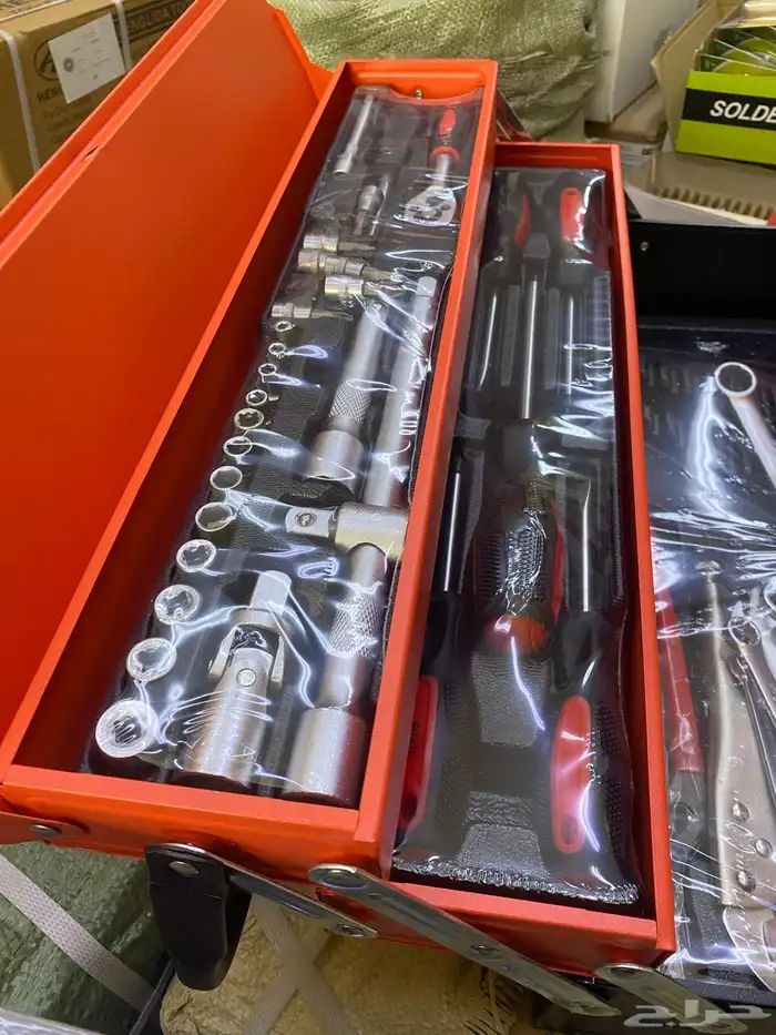 شنطة عدة حديد حبوب مفاتيح مفكات سكاريب زرادية 2