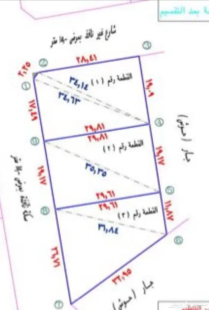 ارض بمكة بصك الكتروني الحسينية 1
