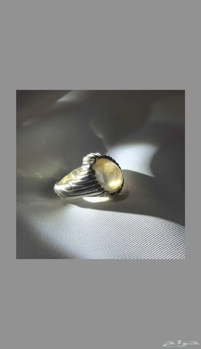 خاتم در نجفي صافي ذهبي 1