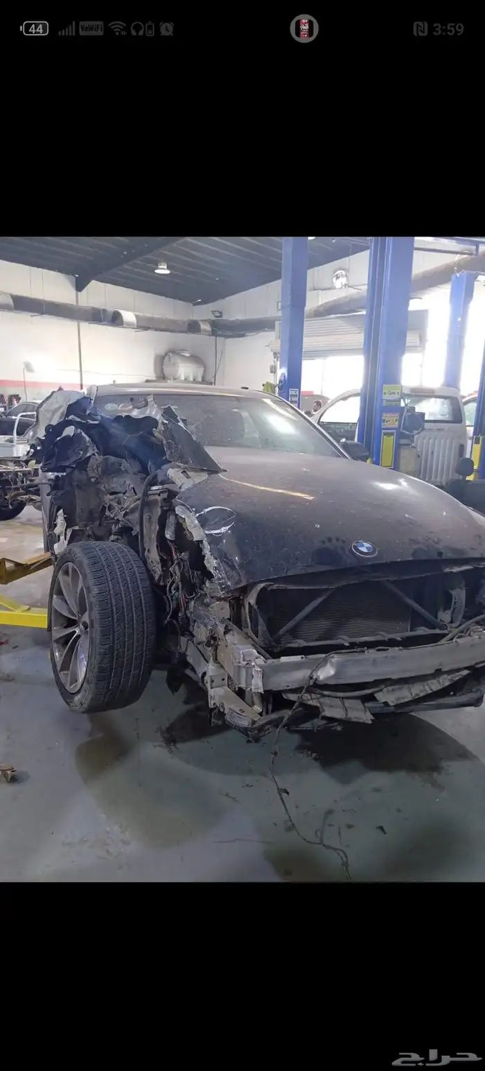 bmw 730. موديل 2015 مصدوم 8