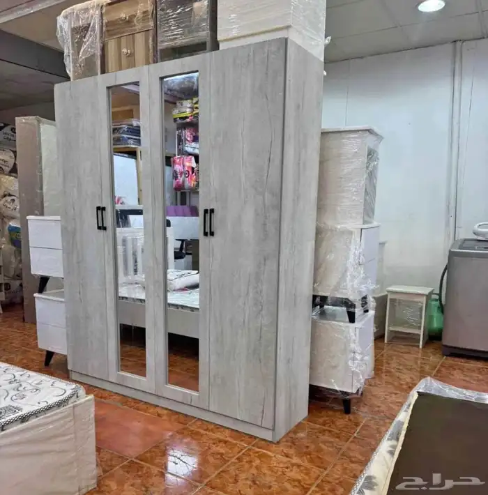 دولاب ملابس 2 درفه 3 درفه 4 درفه 6 درفه السعر جمله 1