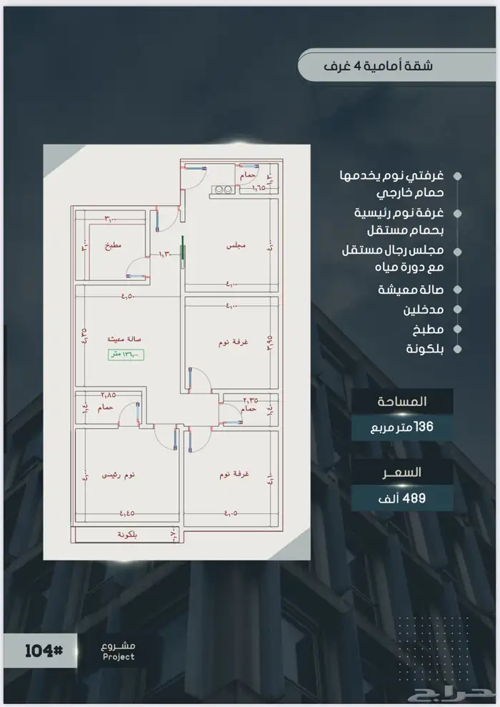 شقق وملاحق لسكن والاستثمار 4