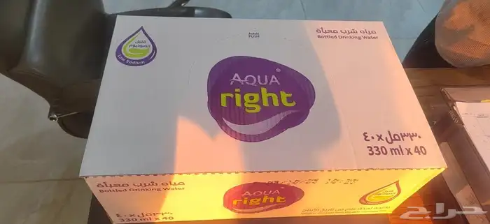 مياة اكوا رايت 330 مل للبيع جمله و تجزئة. اسعار تنافسية. 2