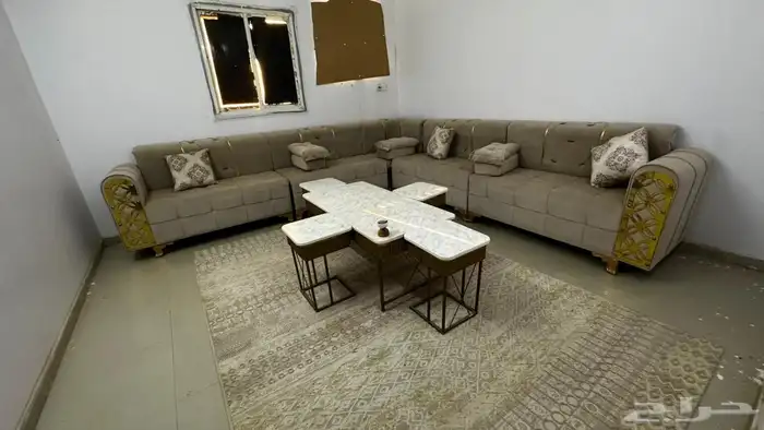 كنب 4في5 مستعمل 4اشهر سبب البيع النقل للتواصل 0