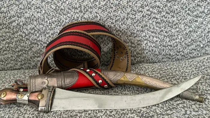 ذريع قديمه مقبض قرن والسله سبك 0