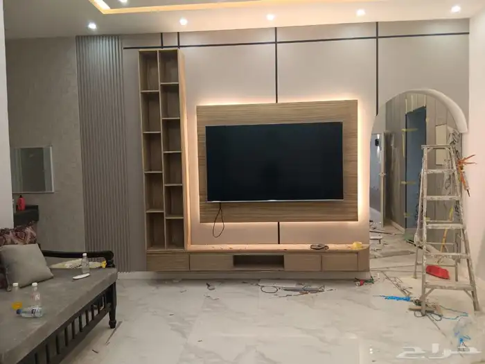 ديكور شاشه شيبورد بشكل كيرف 3