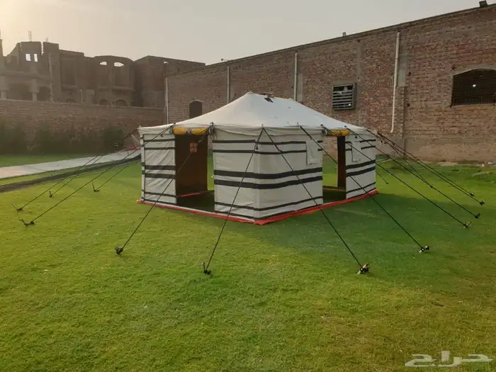 بيوت شعر جديدة ابيض واسود جميع المقاسات وخيم 51