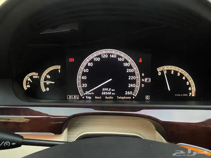 مرسيدس S500 2009 مخزنة 21