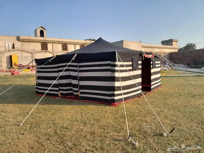 بيوت شعر جديدة ابيض واسود جميع المقاسات وخيم 53