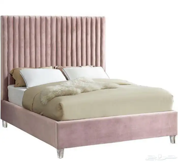 سرير خشب نفرين ديكور 3