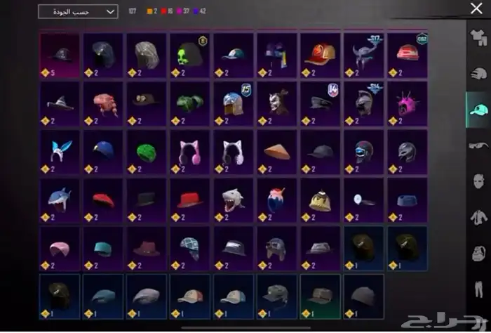 حساب ببجي 36