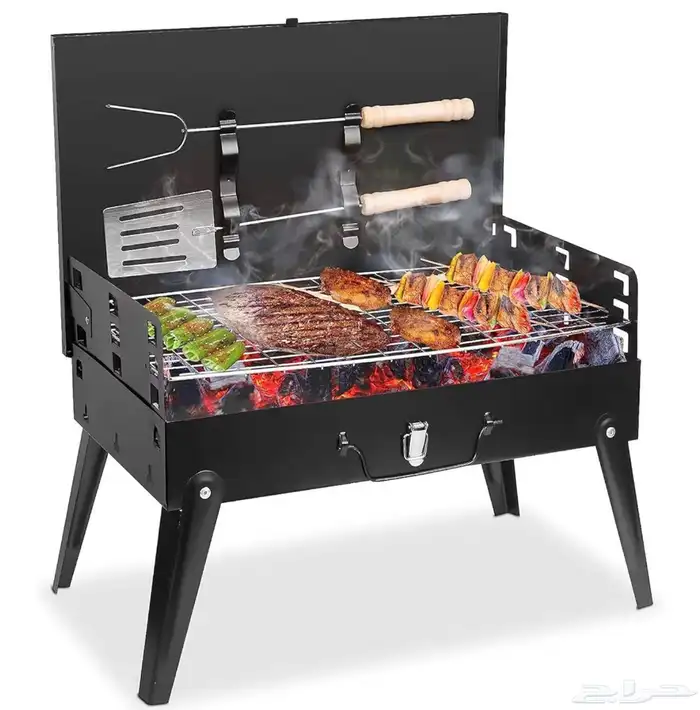 شوايه فحم صغيره قابله للطي 3