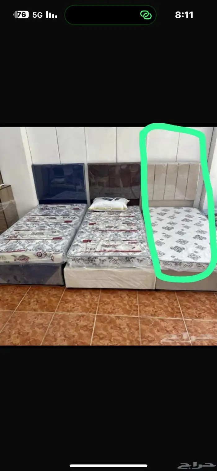 سرير حديد للبيع 4