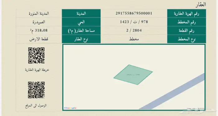 أرض للبيع مربعة الأضلاع بمخطط الصويدرة الأول شرق المدينة 0