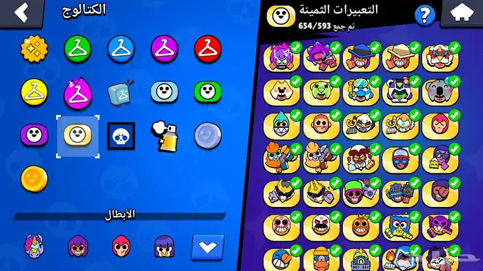 حساب براول 75K كأس 21 لقب رقم التواصل 10