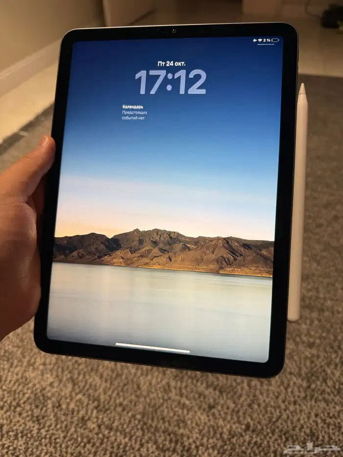 iPad Air 5   2022.WiFi 64 gb مع القلم الجيل الثاني 0