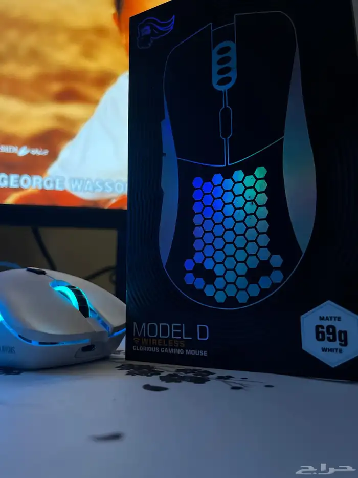 ماوس قلوريوس لا سلكي موديل D 1