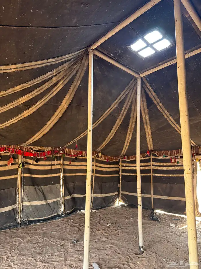 بيت شعر الماني 10  10 فيه شقوق بسيطه ومخيطه 2