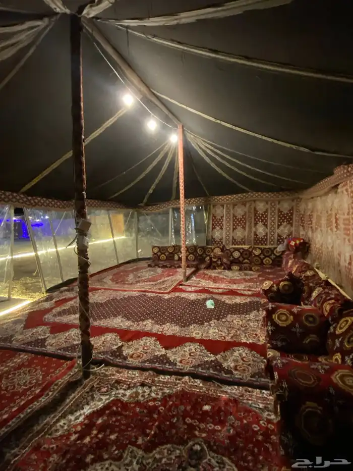 مخيم للأيجار اليومي مفرق رماح مخيم جاهز 5
