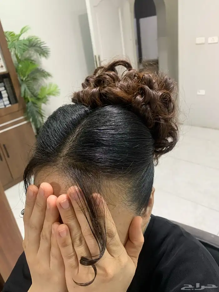 استشوار وتسرايحه مكياج 8