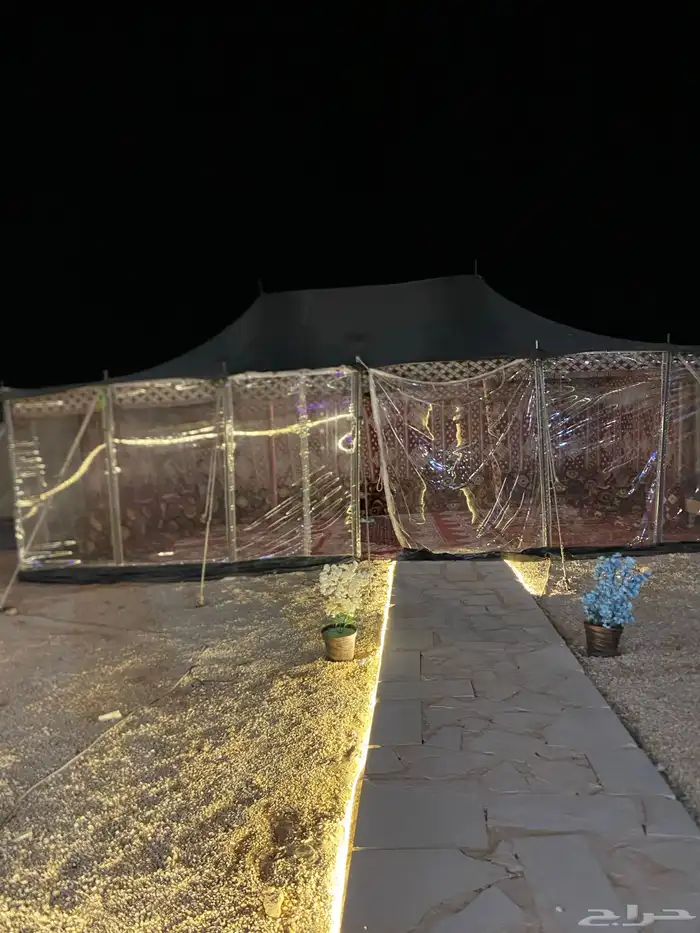 مخيم للأيجار اليومي مفرق رماح مخيم جاهز 7