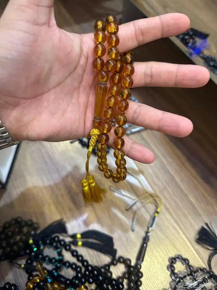 سبحه للبيع كركوشه صناعه يدوي 6