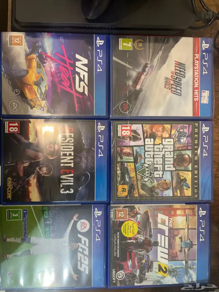 PS4 Pro   بليسيشن 4 برو مع 6 العاب 1