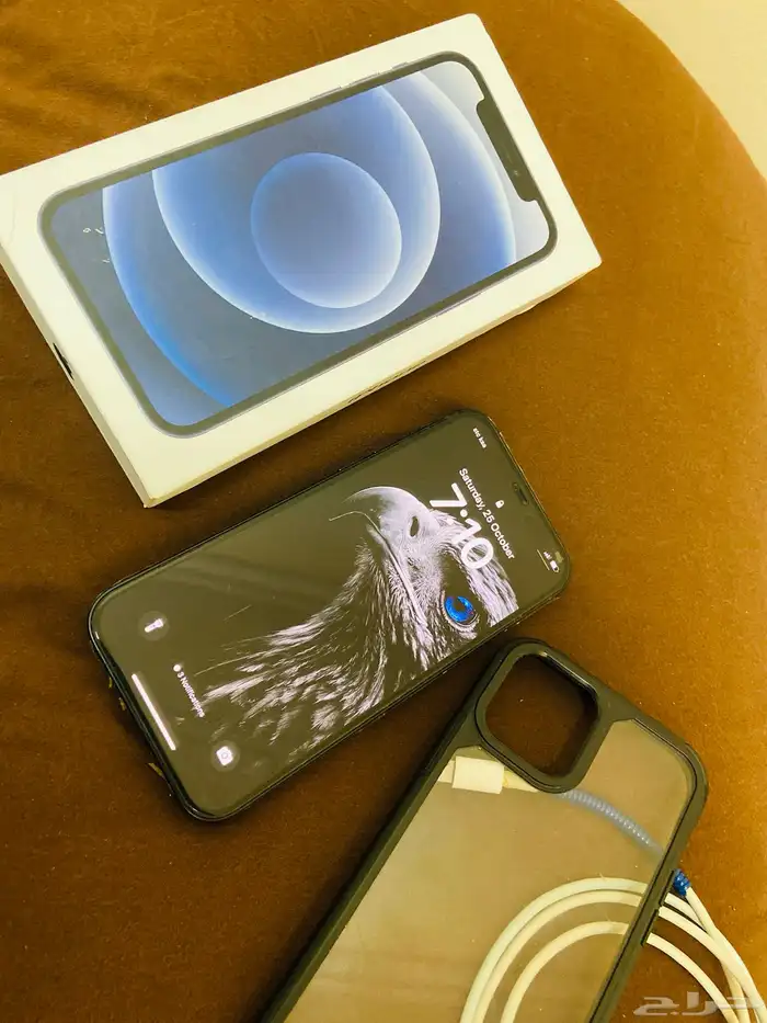 أنا هاتف 12 مع صندوق بطارية 87 2