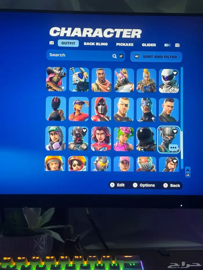 حساب فورت نايت 3