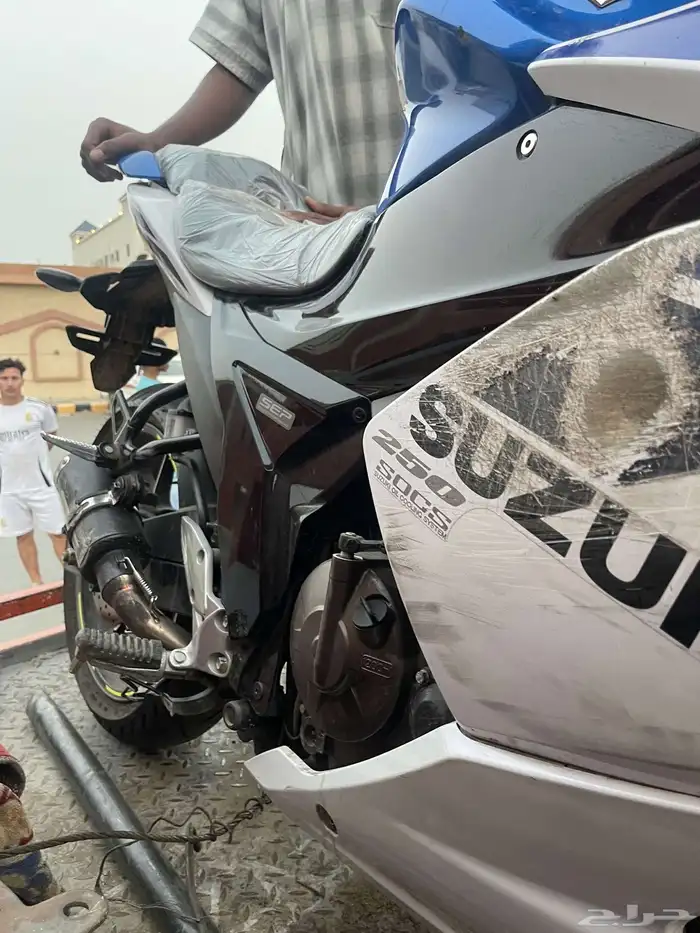 دباب سوزوكي 250 في الحجز 1