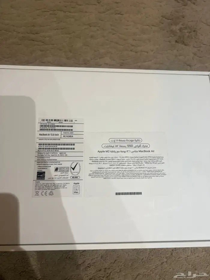 لابتوب ابل للبيع استخدام قليل جدا 0
