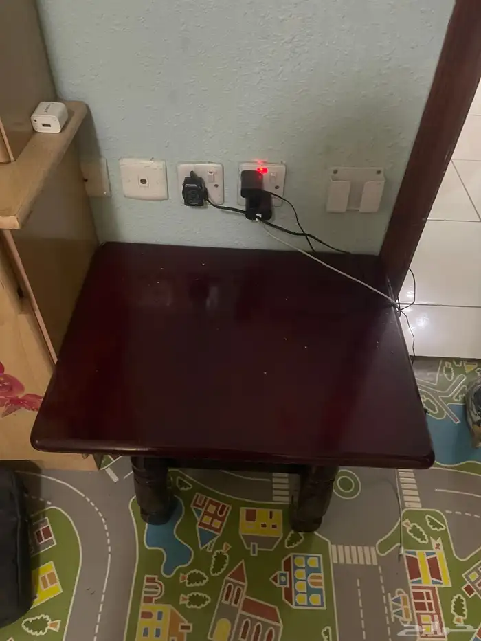 (urgent sale)8Seater Wooden Sofa Set with Tables 3