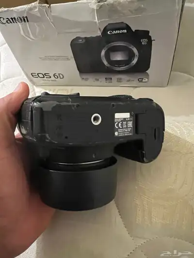 كاميرا Canon 6D marak l حالتها مستعمله مع فلاش 860 vll index