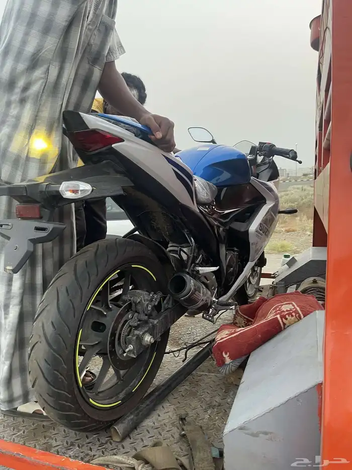 دباب سوزوكي 250 في الحجز 2