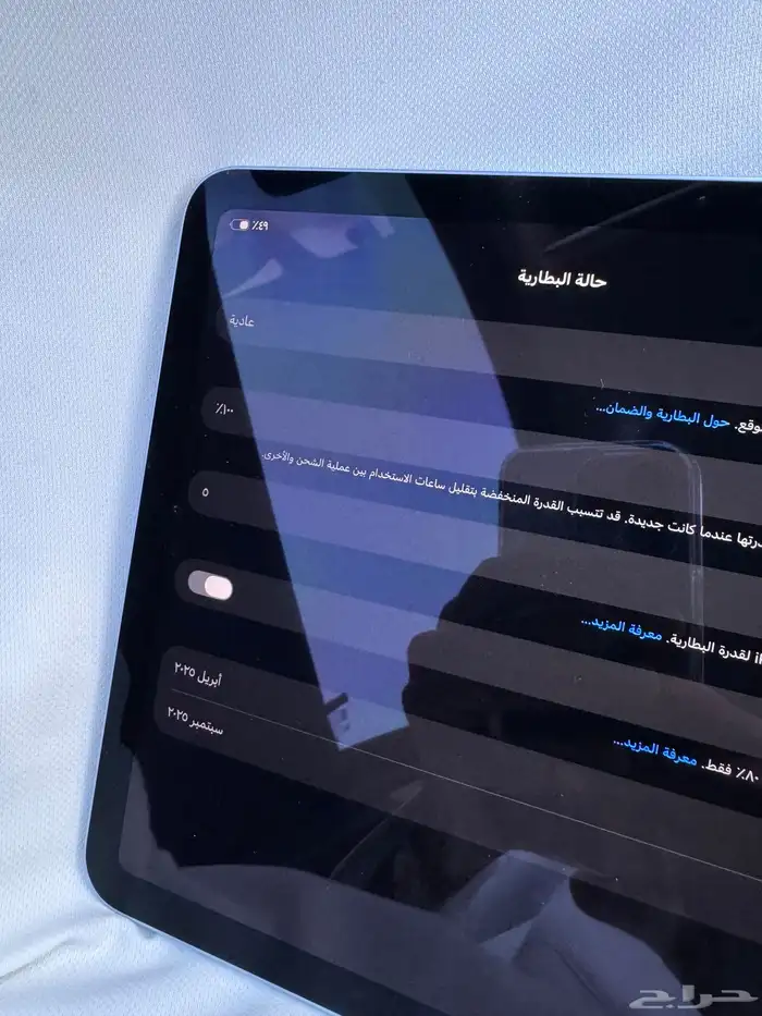 ايباد m3 جديد استخدام اسبوع 5