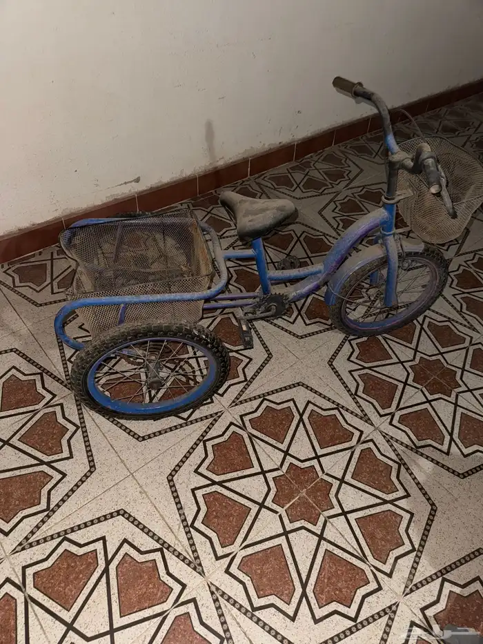 دراجه 3 كفرات مع سله 0