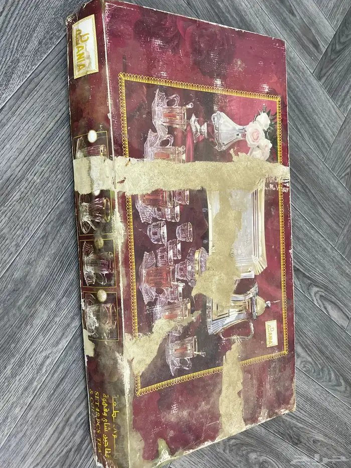 طقم فناجيل وكاسات قديم ثراث 0