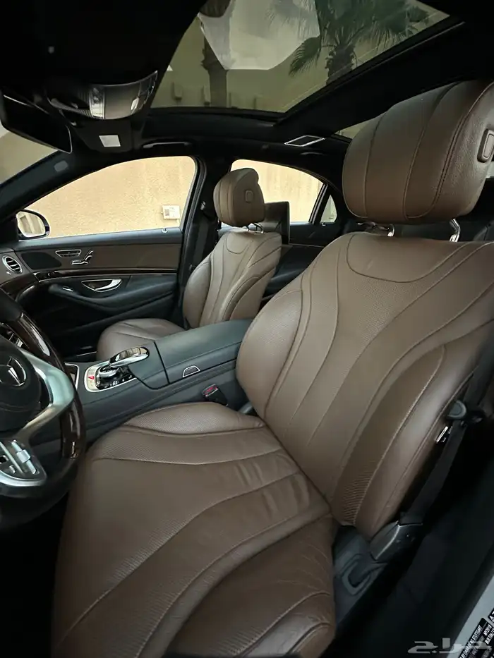 مرسيدس S450 مخزن ماشي 47 الف بدي وكاله 21