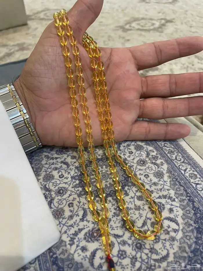 مسباح كهرمان حر شفاف عسلي صافي نواعم 0