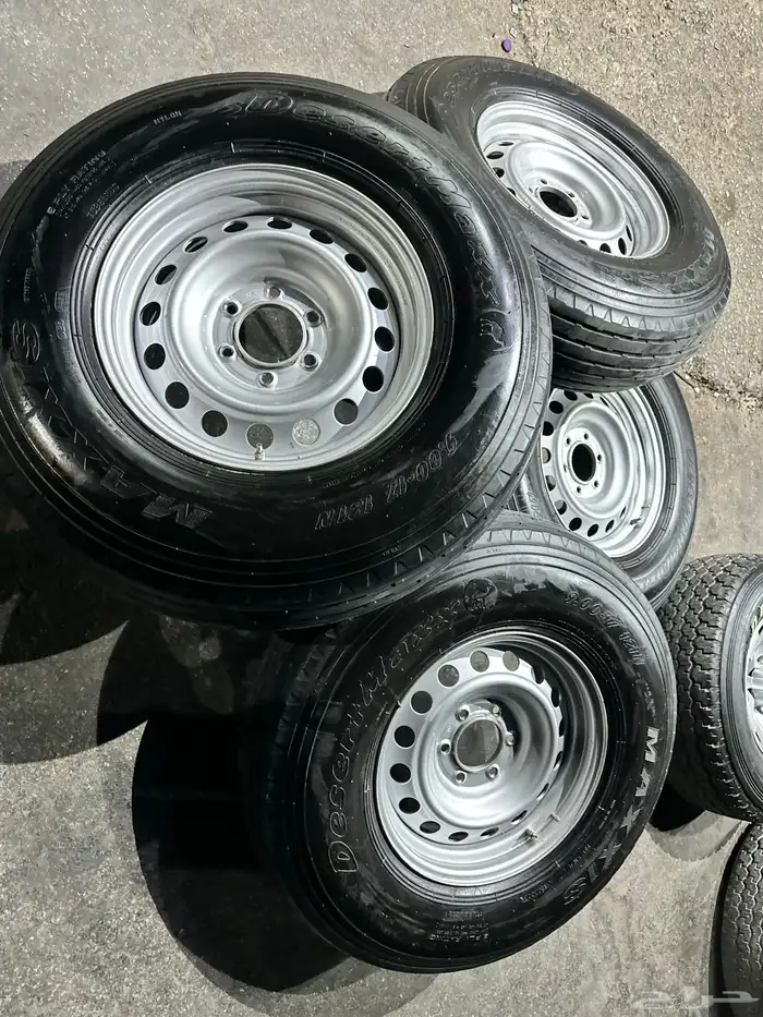 جنوط هلل اصلي جيب لاند كروزر مع كفرات بالون 900.17ت23 23