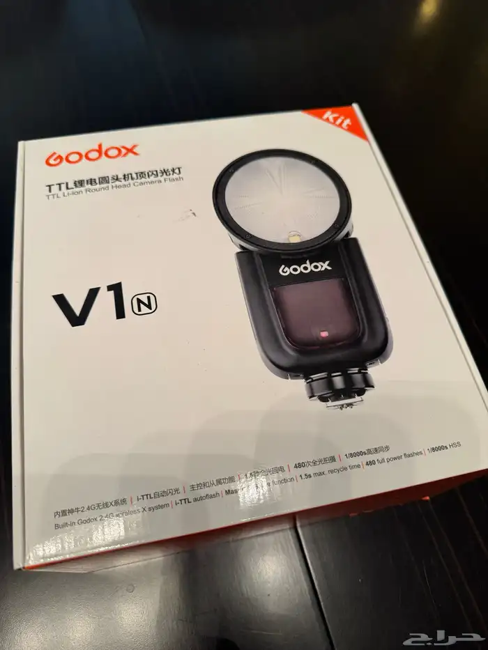 فلاش Godox V1 Flash Speedlight 0